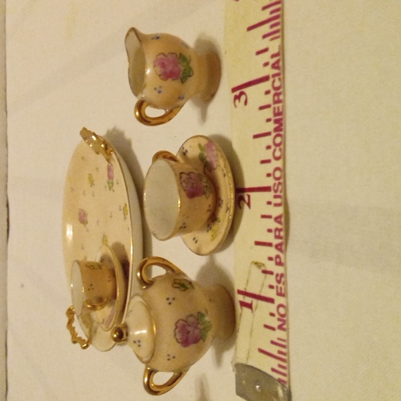 Vintage Miniature Tea Set From Japan - Picture 3 of 7